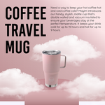 The Fit in Cup Holder Coffee Mug- Blush