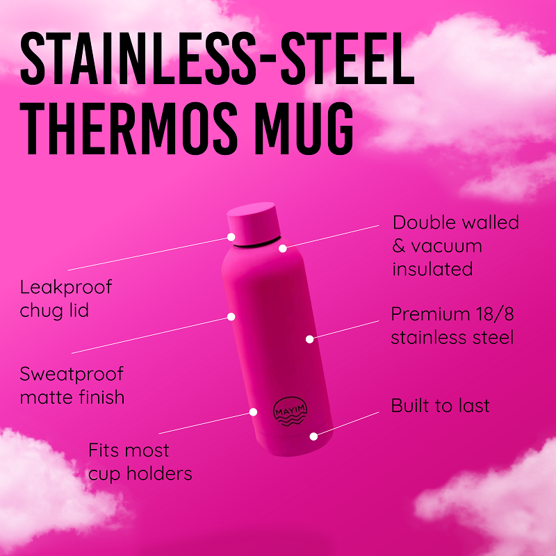 The Bullet- Hot Pink – Mayim Bottle