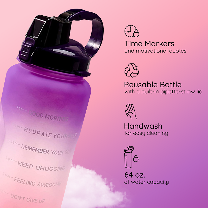 Initial Ombre Water Bottle - M