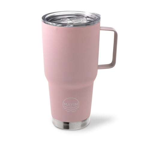 The Fit in Cup Holder Coffee Mug- Blush