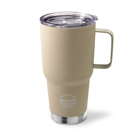 The Fit in Cup Holder Coffee Mug- Ivory