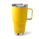 The Fit in Cup Holder Coffee Mug- Neon Yellow