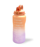Ombre Motivational Water Bottle- Nude to Lilac