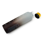 Healthish Water Bottle Two-Tone- Clear & Black