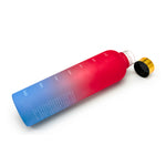 Healthish Water Bottle Two-Tone- Red & Periwinkle