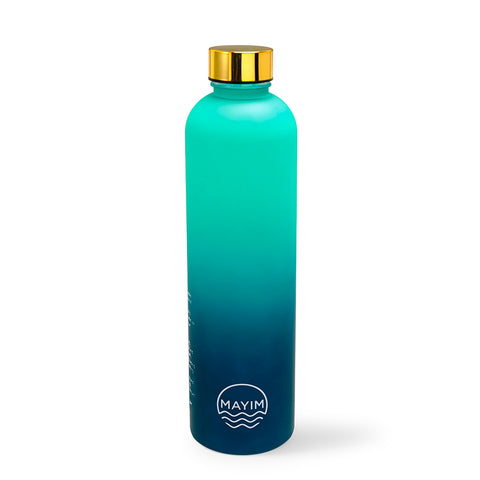 Healthish Water Bottle Two-Tone- Mint & Blue