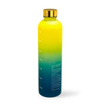 Healthish Water Bottle Two-Tone- Lime & Blue