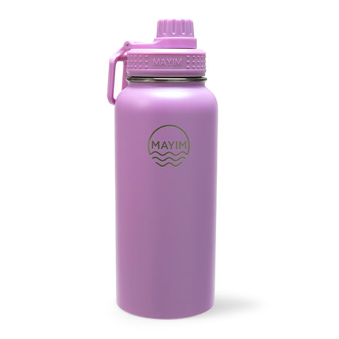 Takeya 32oz Actives Insulated Stainless Steel Water Bottle with Spout Lid - Lilac