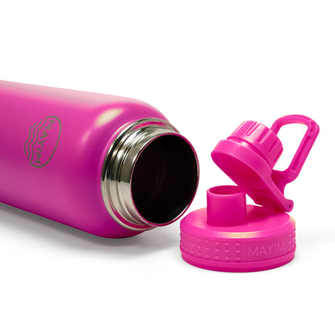 Quench Your Thirst Water Bottle Hot Pink